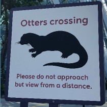 otterscrossingsign